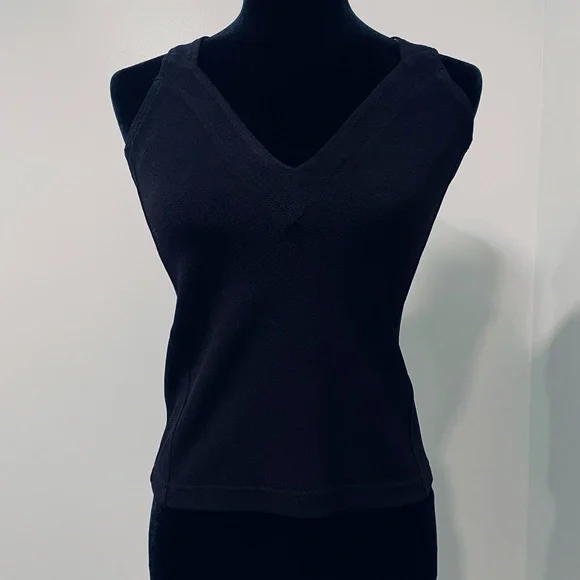 Free People Black Open Back Tank Top - Picture 8 of 15